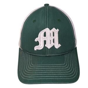 Milwaukee Snapback Trucker Hat Green One Size Adjustable Mesh Back NV Caps